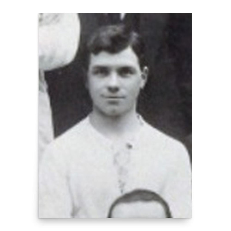 Billy Fitchford poster print, in size 18x24 inches.