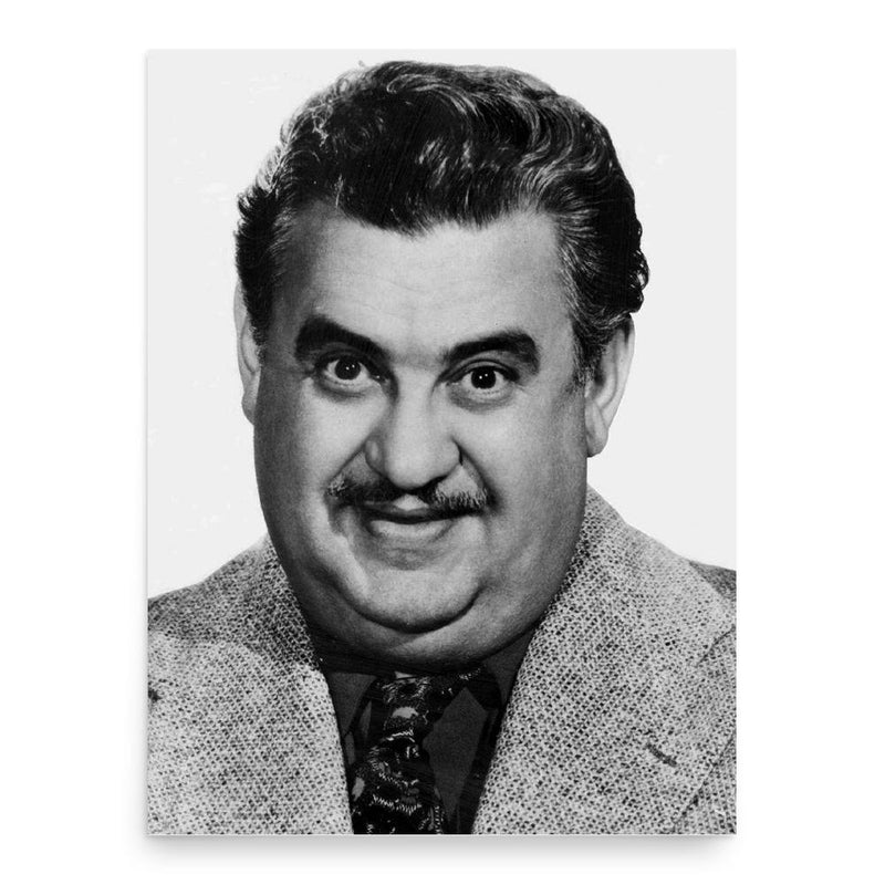 Billy Gilbert poster print, in size 18x24 inches.