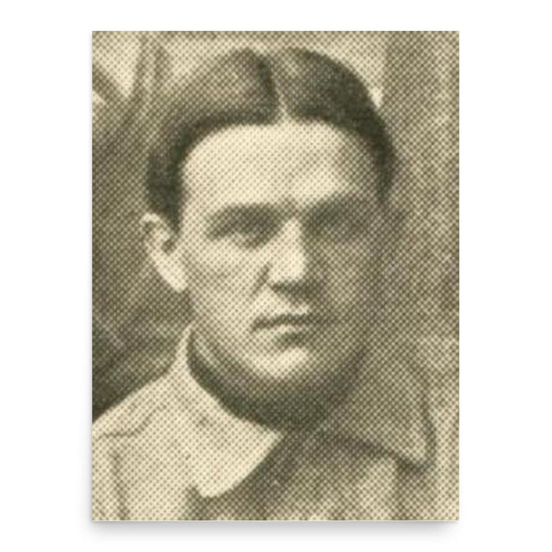 Billy Goeckel poster print, in size 18x24 inches.