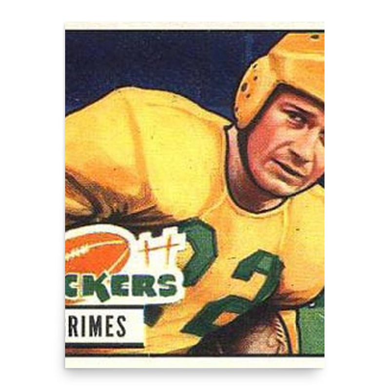 Billy Grimes poster print, in size 18x24 inches.