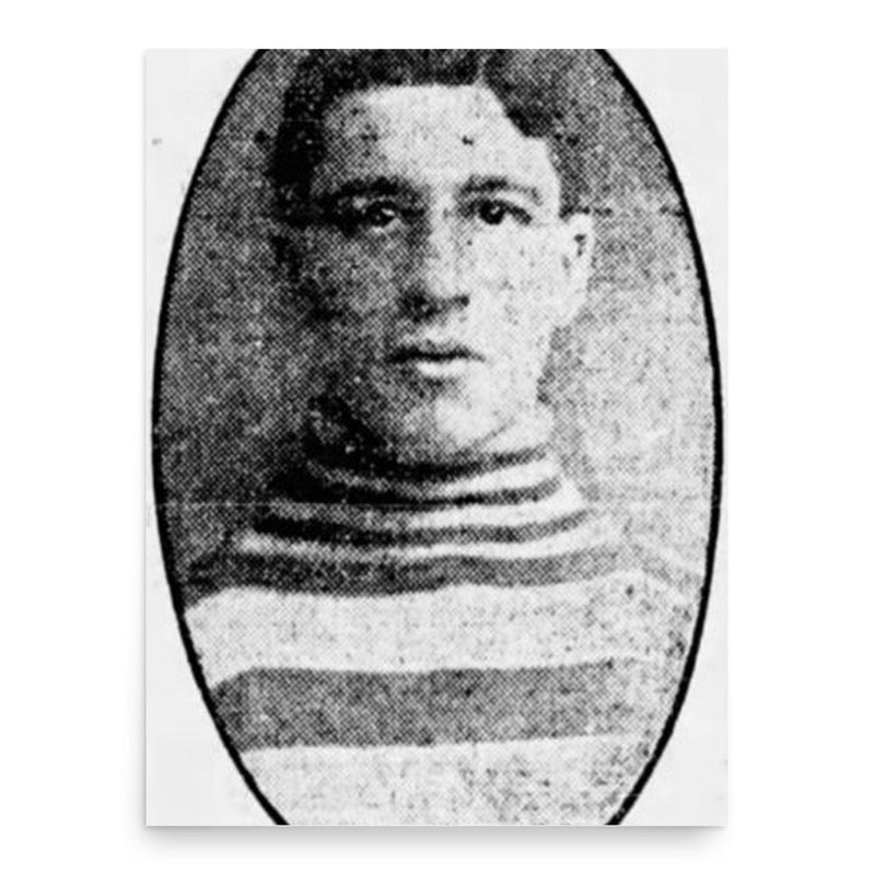 Billy Hague poster print, in size 18x24 inches.