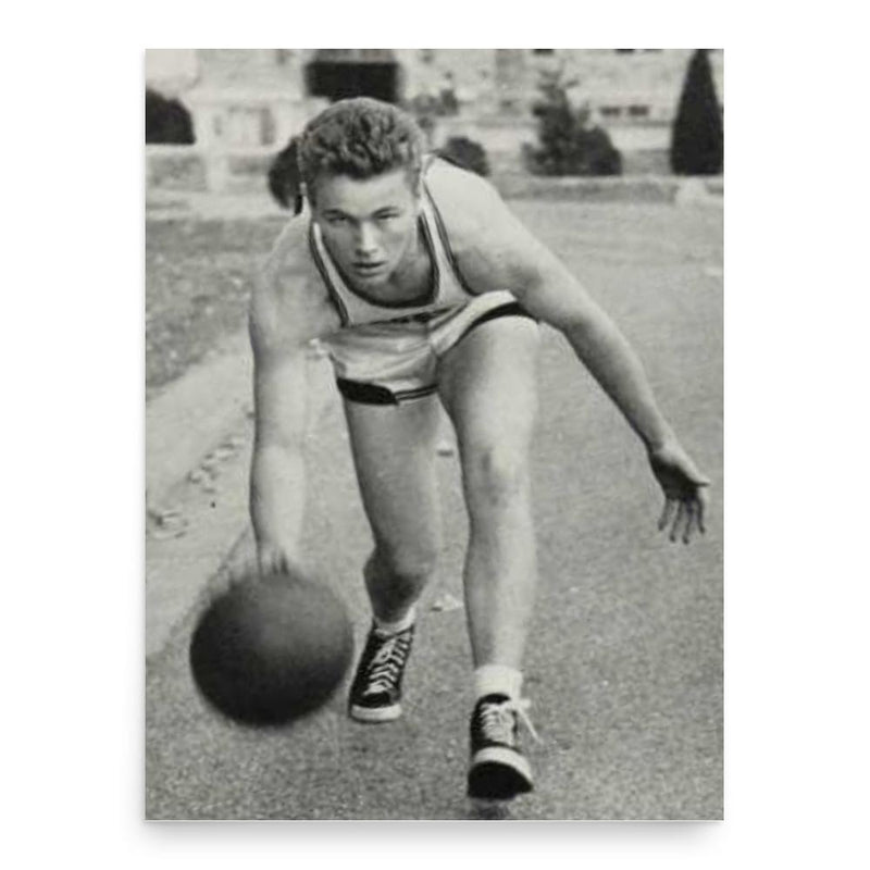 Billy Hassett poster print, in size 18x24 inches.