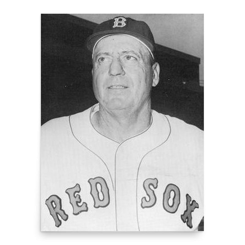 Billy Herman poster print, in size 18x24 inches.