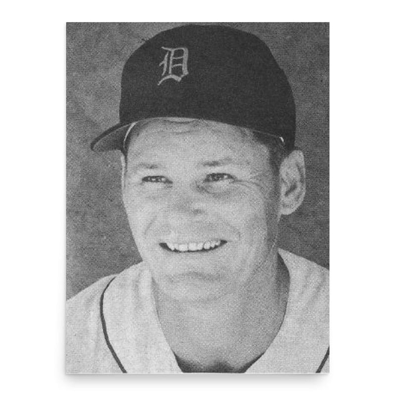 Billy Hitchcock poster print, in size 18x24 inches.