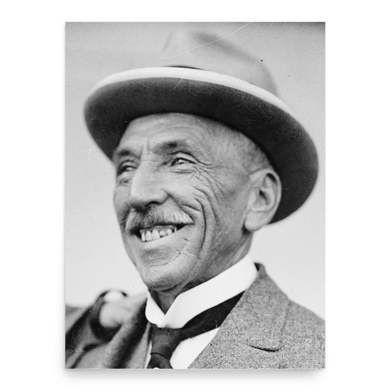 Billy Hughes poster print, in size 18x24 inches.