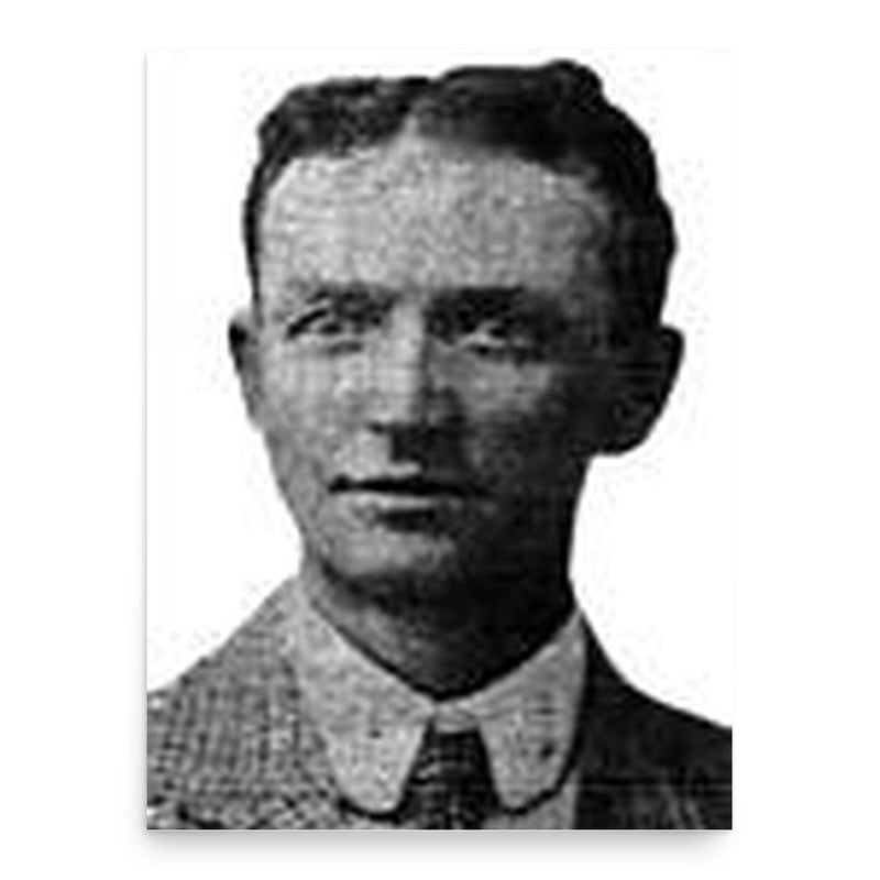 Billy Hulen poster print, in size 18x24 inches.