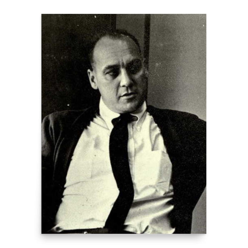 Billy Kinard poster print, in size 18x24 inches.