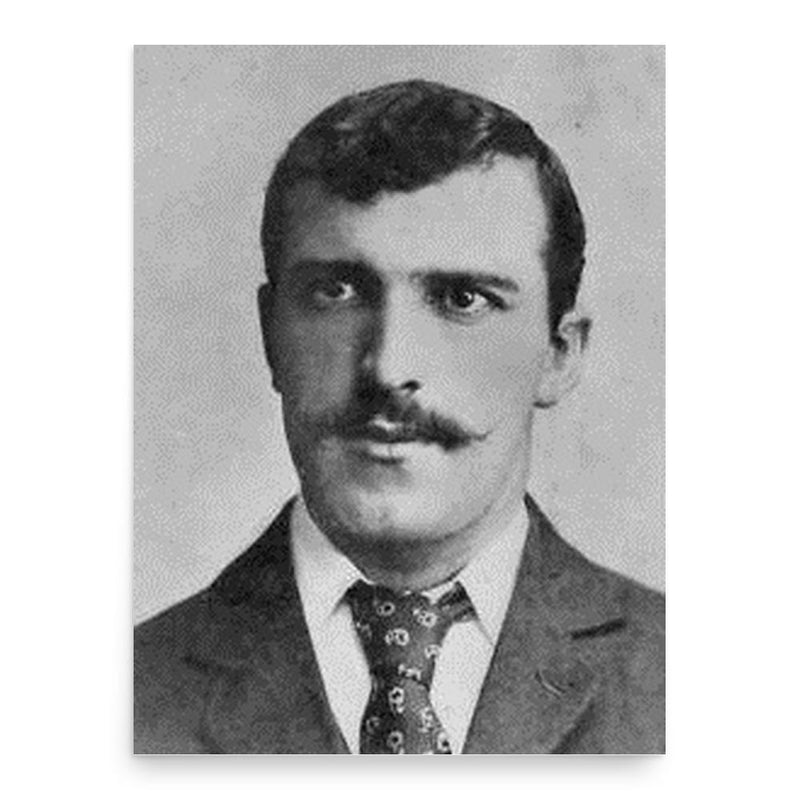 Billy Leech poster print, in size 18x24 inches.