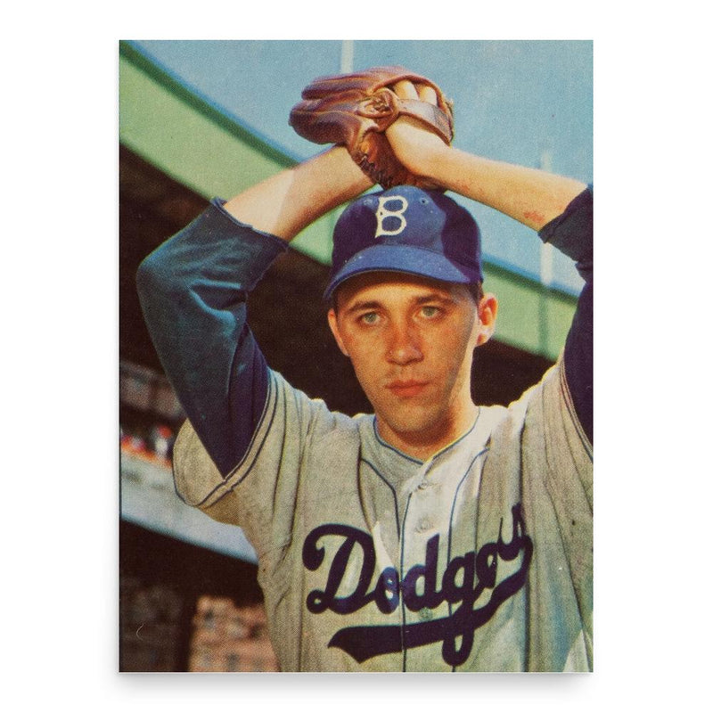 Billy Loes poster print, in size 18x24 inches.