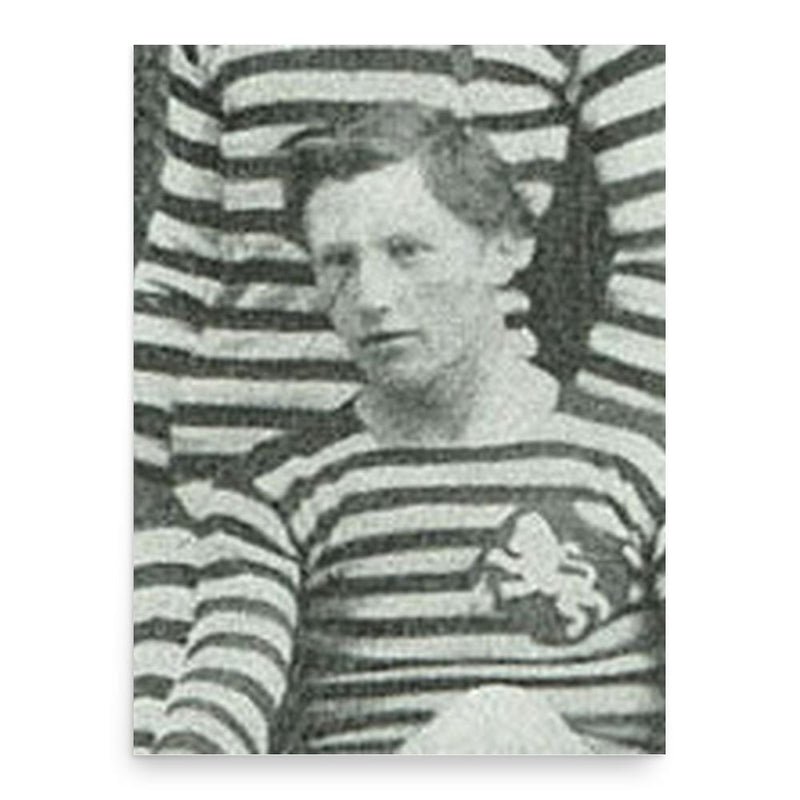 Billy MacKinnon poster print, in size 18x24 inches.