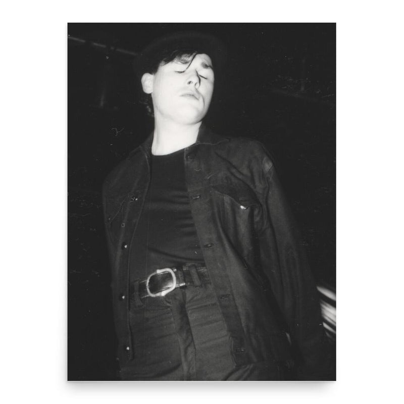 Billy Mackenzie poster print, in size 18x24 inches.