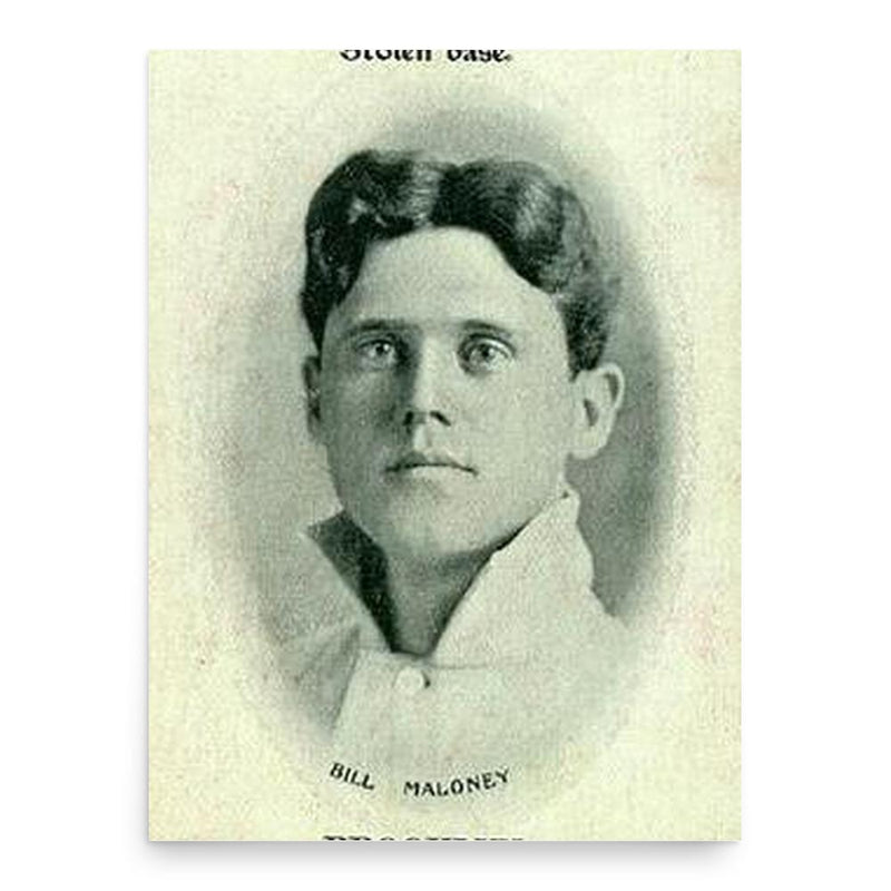 Billy Maloney poster print, in size 18x24 inches.