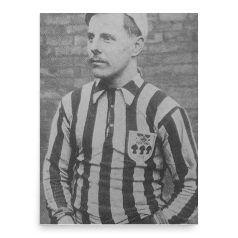 Billy Mosforth poster print, in size 18x24 inches.