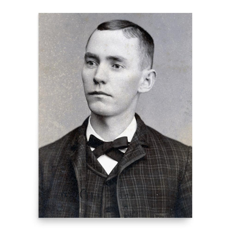 Billy Otterson poster print, in size 18x24 inches.