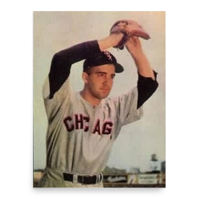 Billy Pierce poster print, in size 18x24 inches.