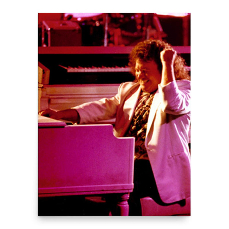 Billy Powell poster print, in size 18x24 inches.