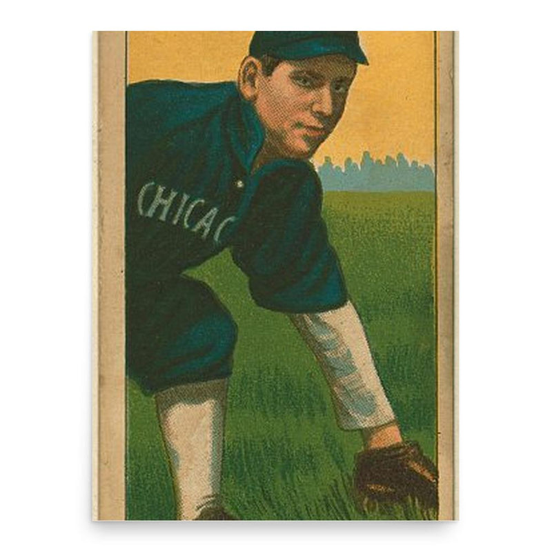 Billy Purtell poster print, in size 18x24 inches.