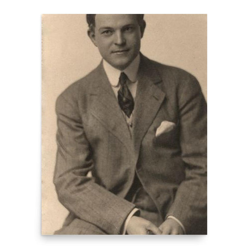 Billy Quirk poster print, in size 18x24 inches.