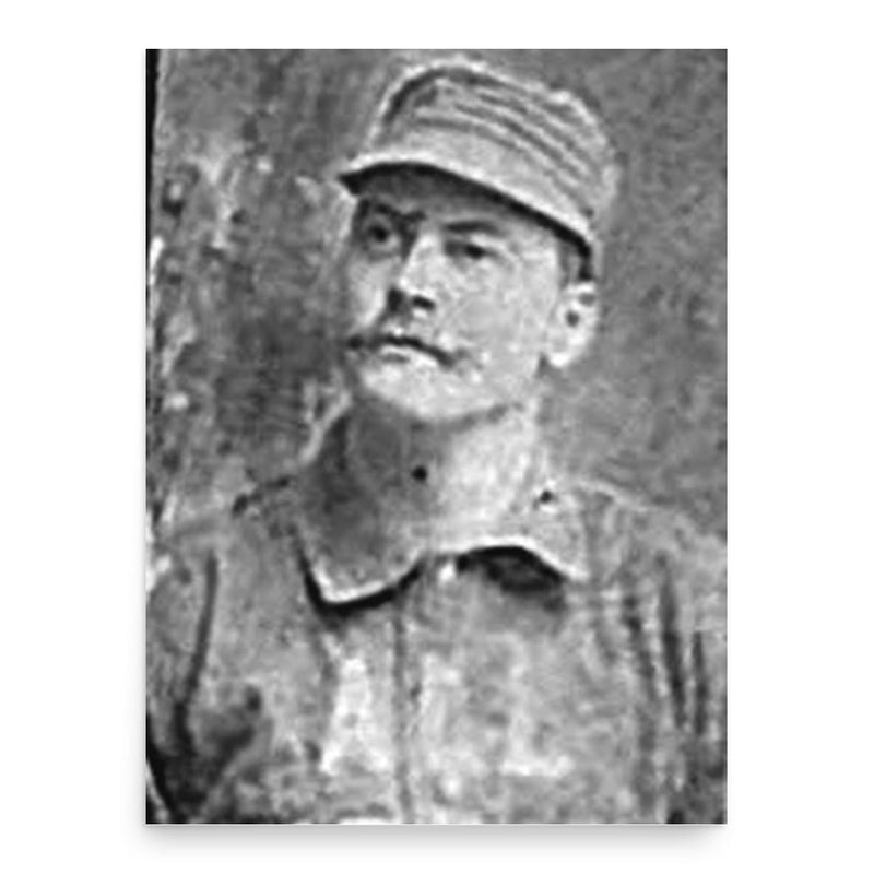 Billy Rhines poster print, in size 18x24 inches.