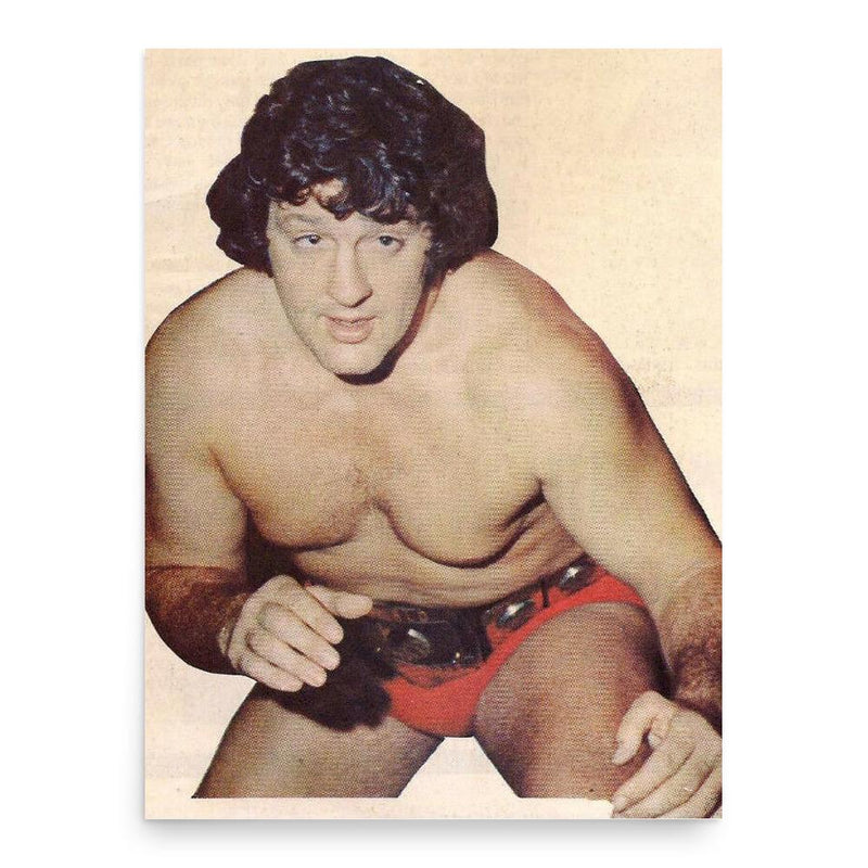 Billy Robinson poster print, in size 18x24 inches.