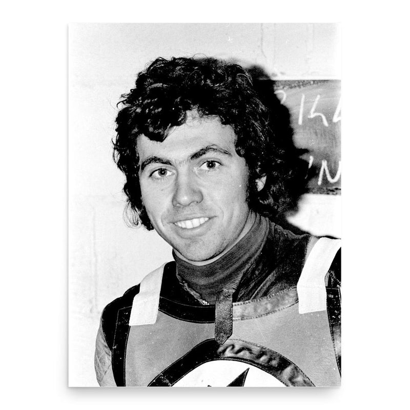 Billy Sanders poster print, in size 18x24 inches.