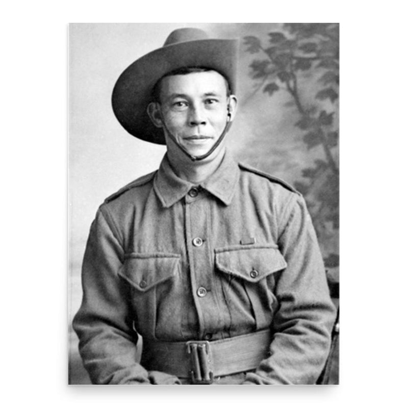 Billy Sing poster print, in size 18x24 inches.