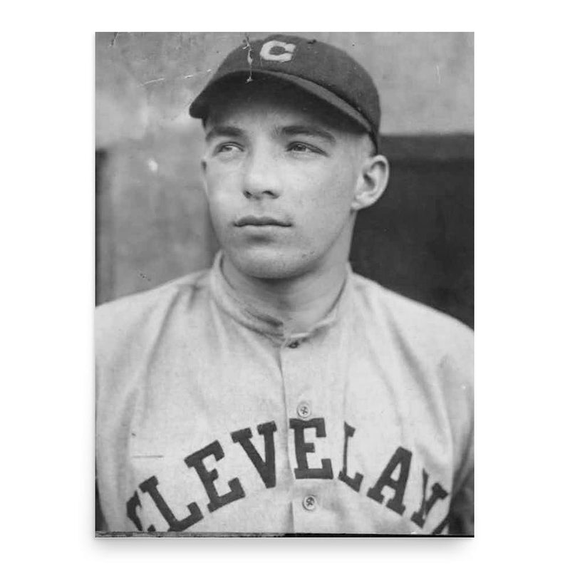 Billy Southworth poster print, in size 18x24 inches.