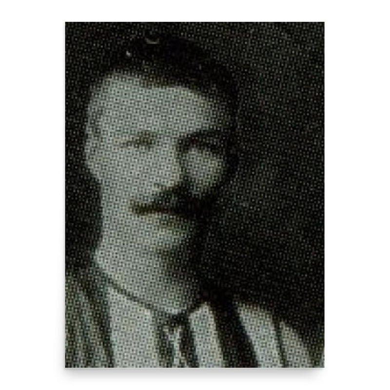 Billy Spears poster print, in size 18x24 inches.