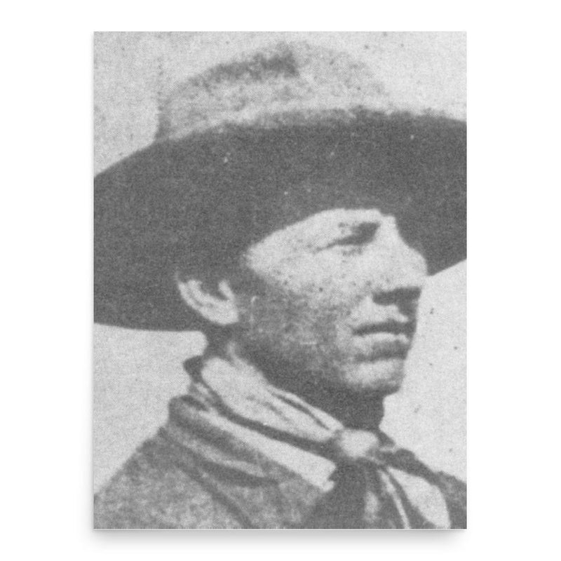 Billy Stiles poster print, in size 18x24 inches.