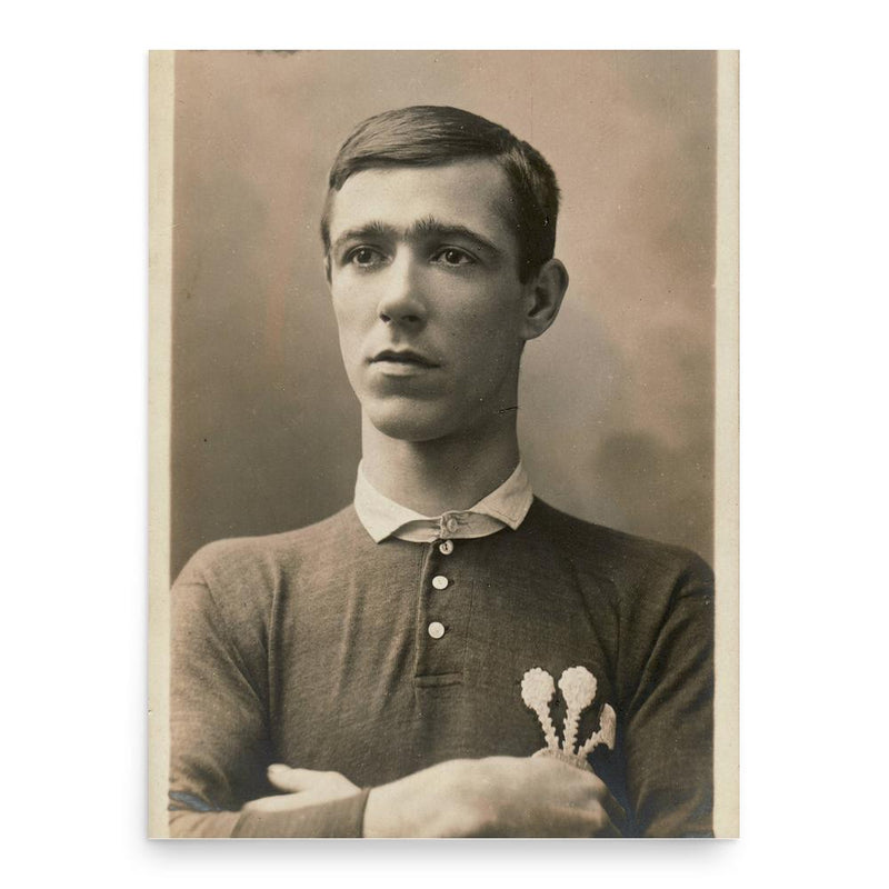 Billy Trew poster print, in size 18x24 inches.