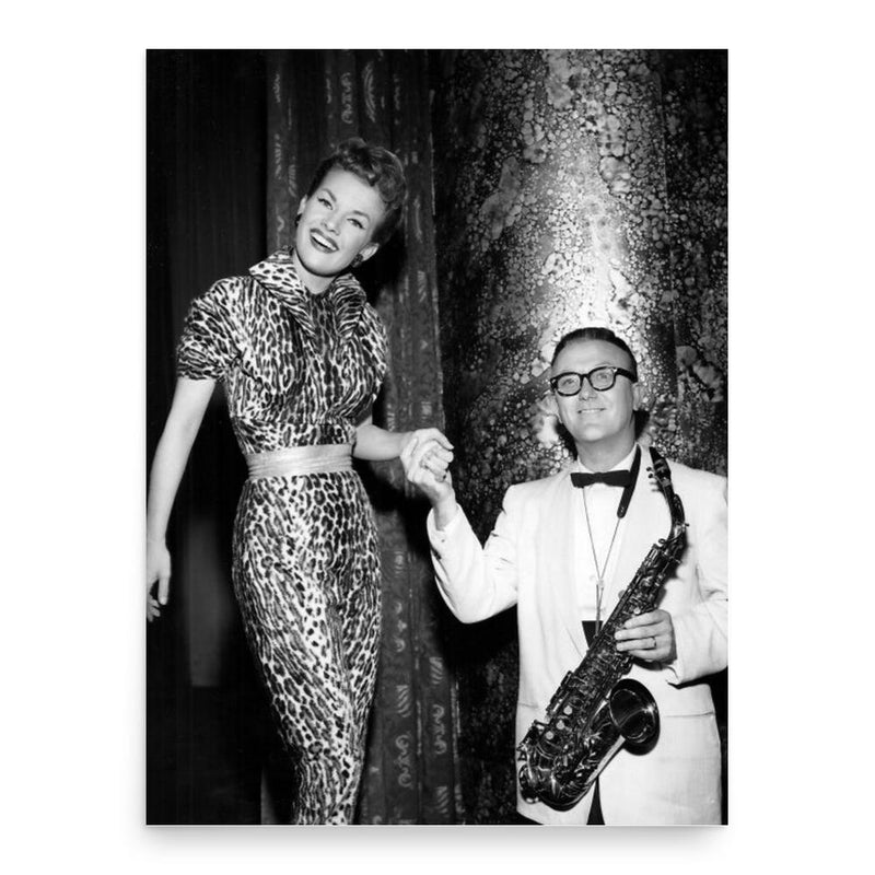 Billy Vaughn poster print, in size 18x24 inches.