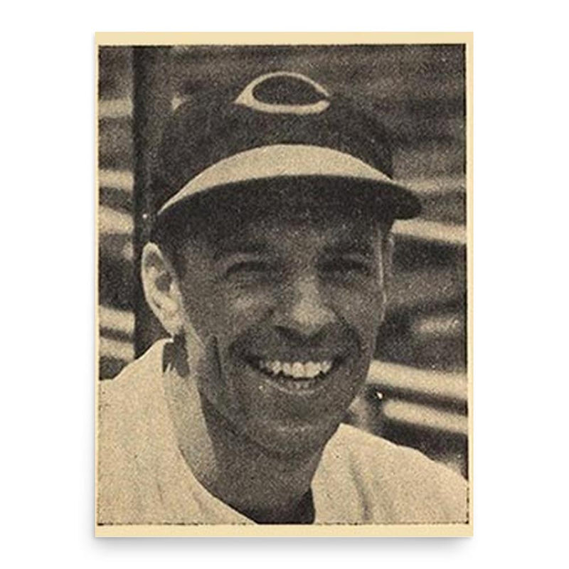 Billy Werber poster print, in size 18x24 inches.