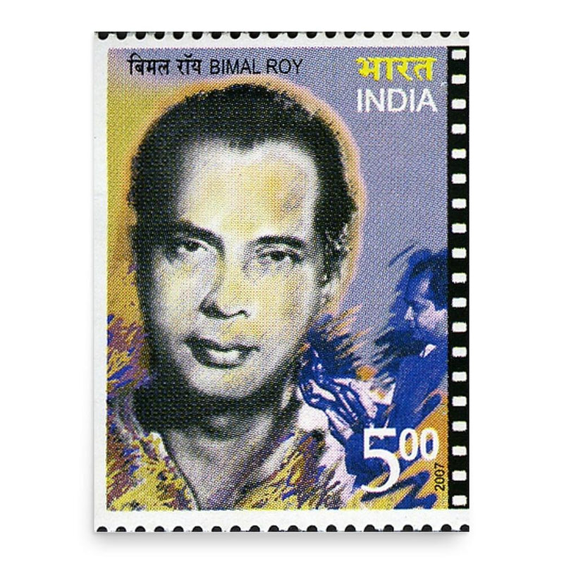 Bimal Roy poster print, in size 18x24 inches.