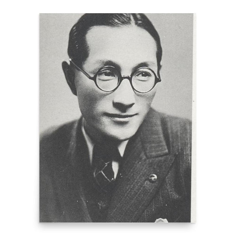 Bin Uehara poster print, in size 18x24 inches.