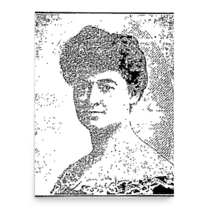 Bina Deneen poster print, in size 18x24 inches.