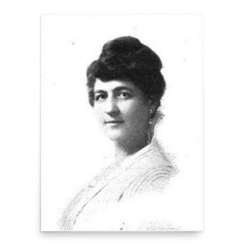 Bina West Miller poster print, in size 18x24 inches.