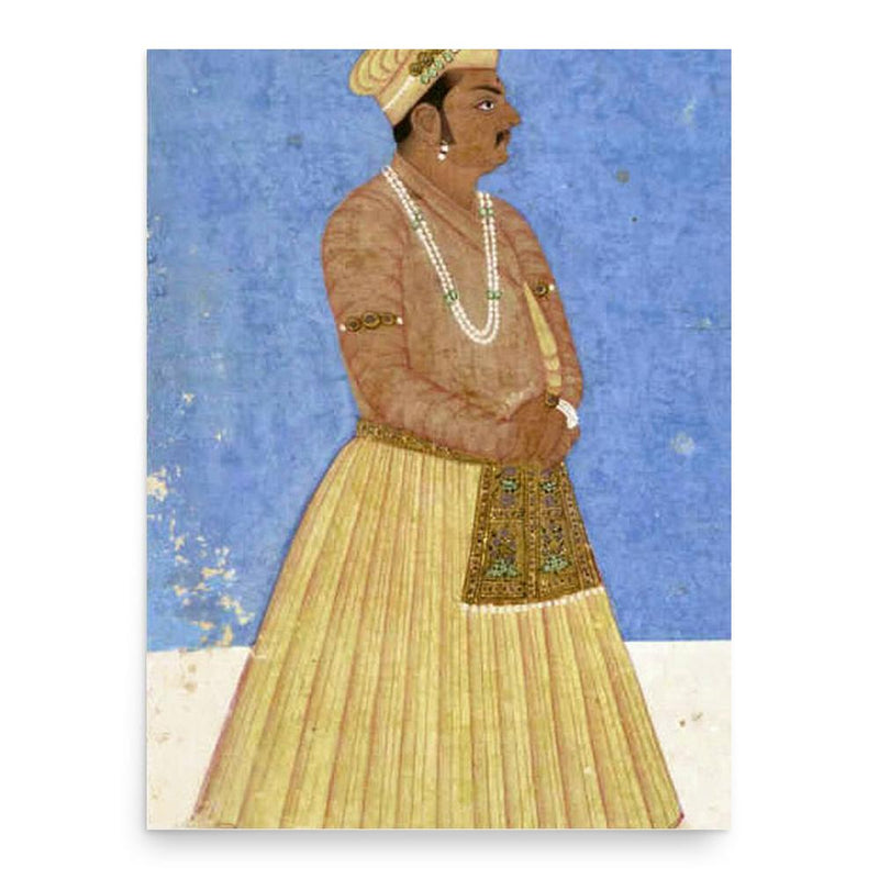 Birbal poster print, in size 18x24 inches.