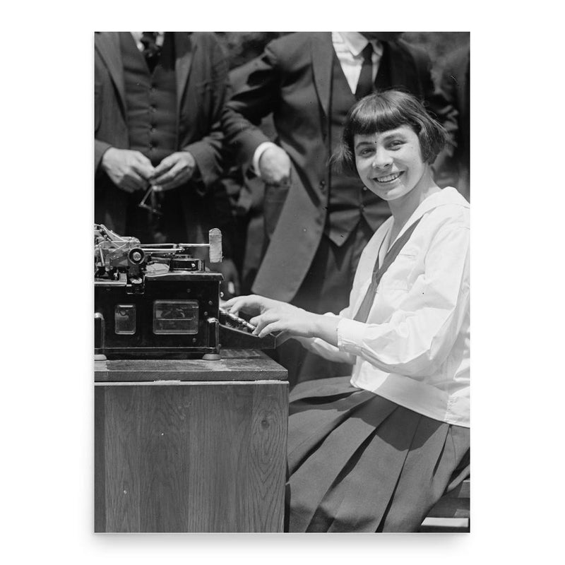 Birdie Reeve Kay poster print, in size 18x24 inches.