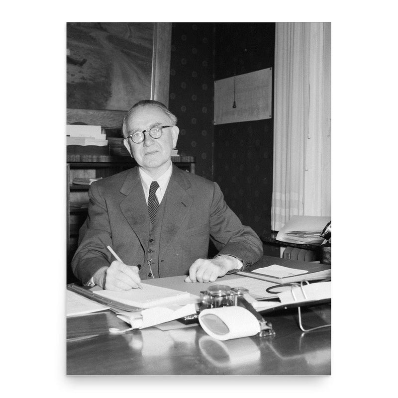 Birger Bergersen poster print, in size 18x24 inches.