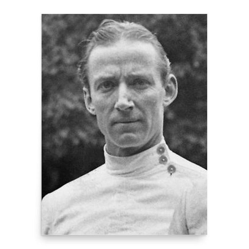 Birger Cederin poster print, in size 18x24 inches.