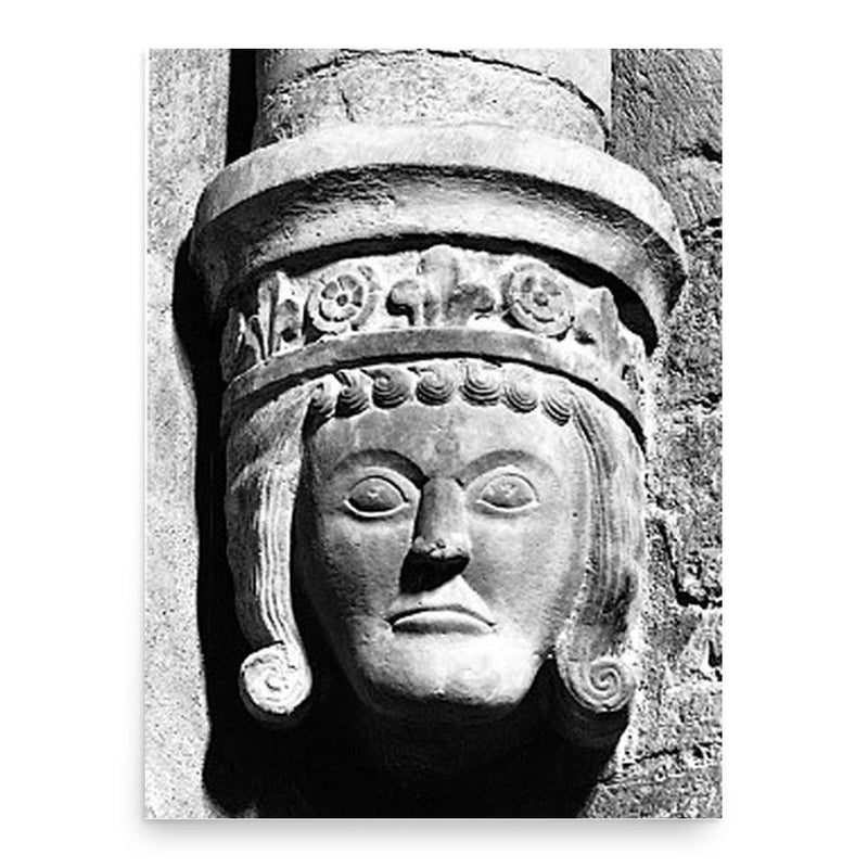 Birger Jarl poster print, in size 18x24 inches.