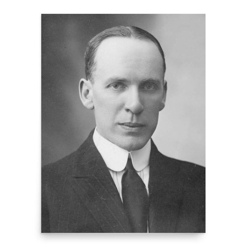 Birger Nerman poster print, in size 18x24 inches.