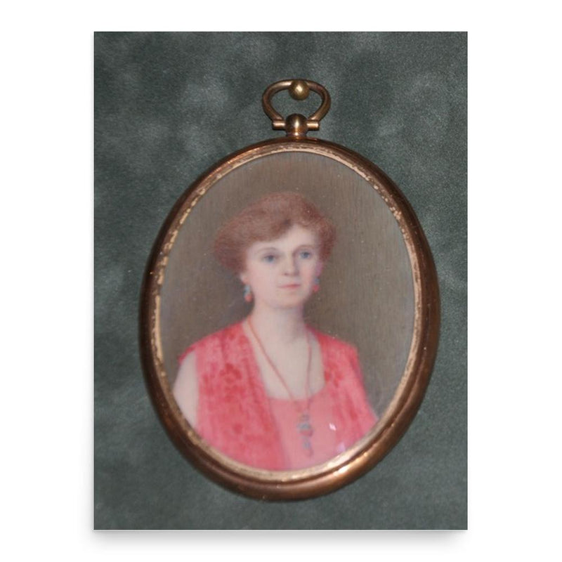 Birgitta Moran Farmer poster print, in size 18x24 inches.