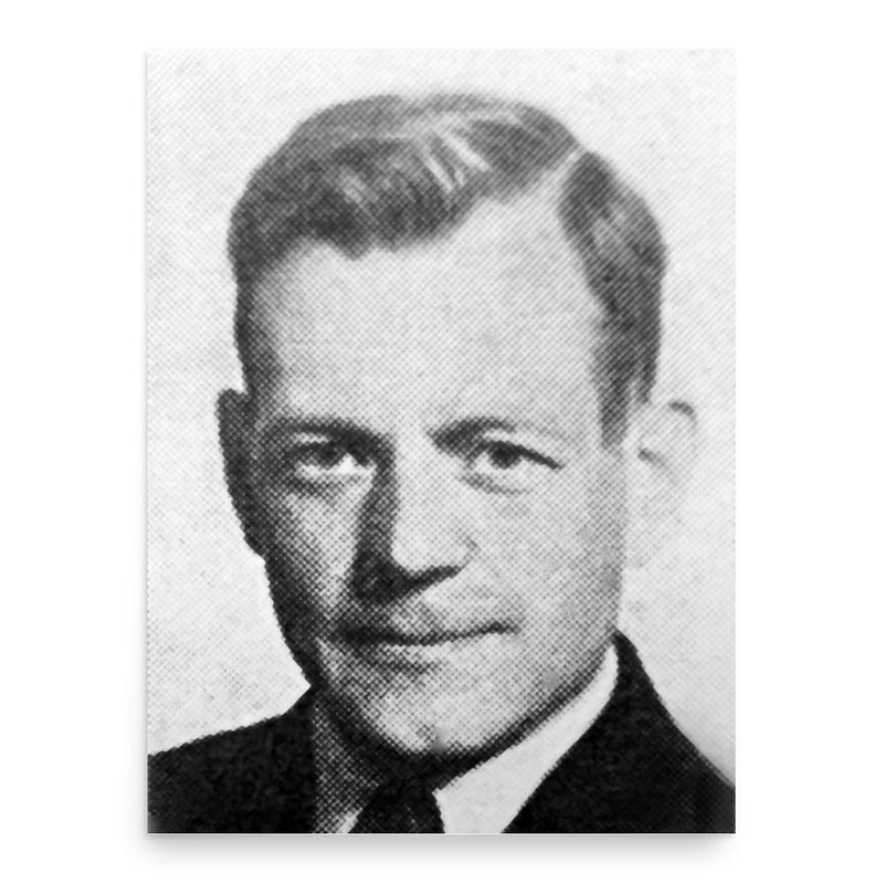 Bjarne Dalland poster print, in size 18x24 inches.