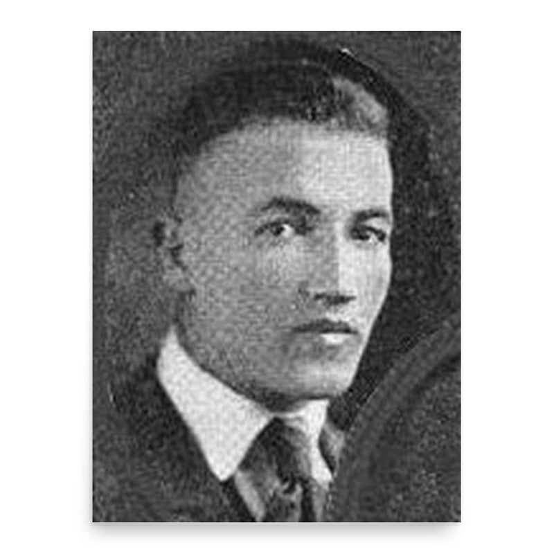 Blackie Carter poster print, in size 18x24 inches.