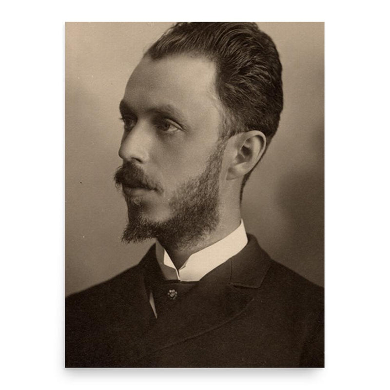 Blaise-Ferdinand Letellier poster print, in size 18x24 inches.