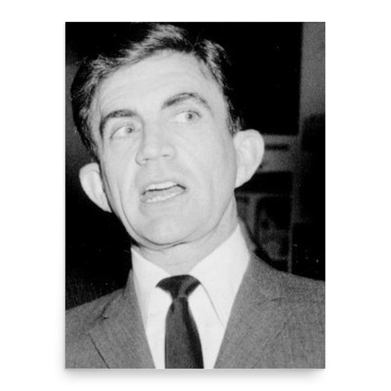 Blake Edwards poster print, in size 18x24 inches.