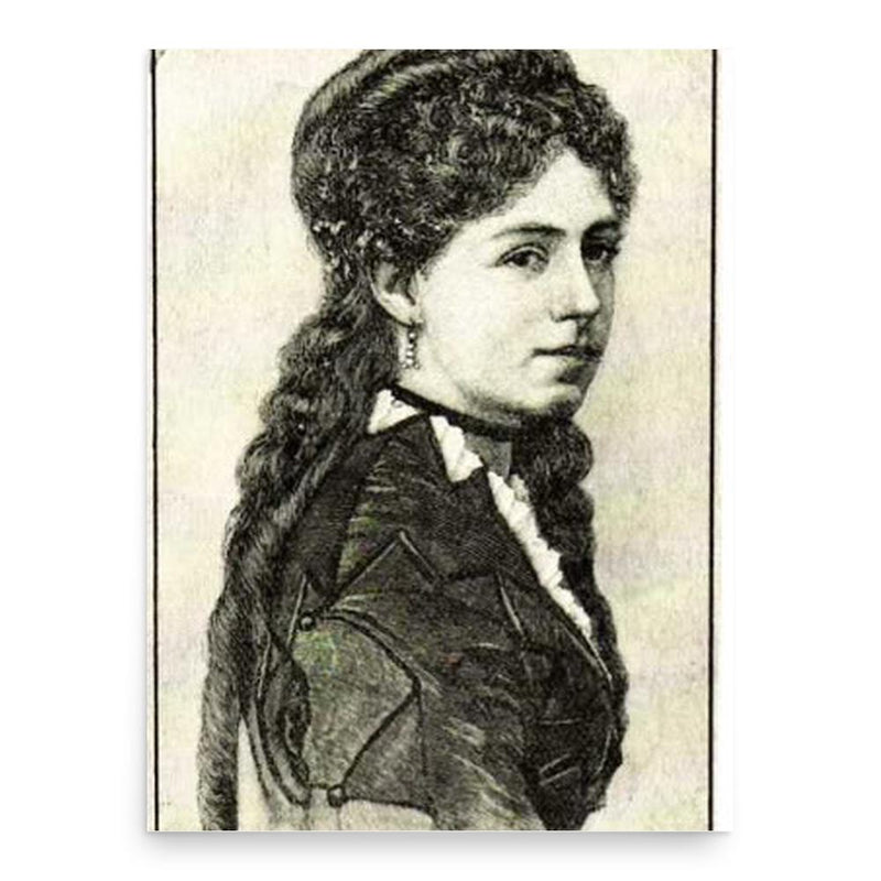 Blanche Butler Ames poster print, in size 18x24 inches.