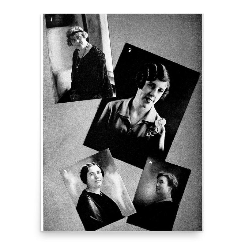 Blanche Grant poster print, in size 18x24 inches.