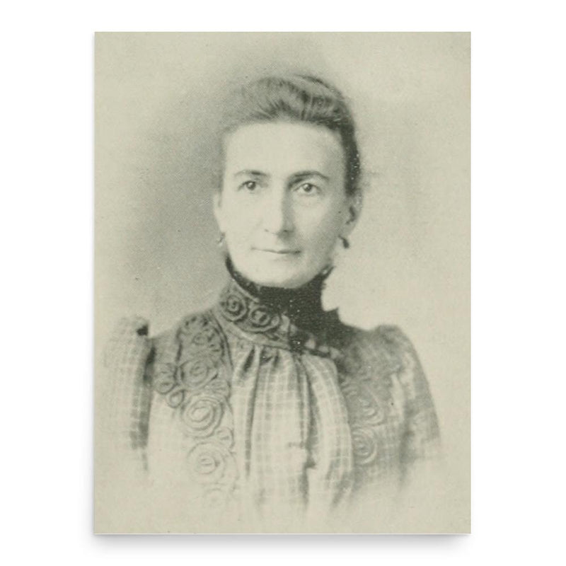 Blanche Hermine Barbot poster print, in size 18x24 inches.